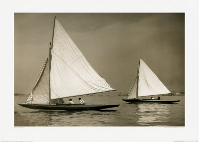 White Rose And Whisper, 1895 by Beken Of Cowes Pricing Limited Edition Print image