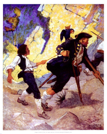 Pirate's Captive by Newell Convers Wyeth Pricing Limited Edition Print image