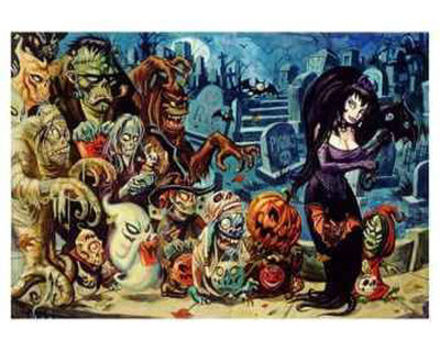 Trick Or Treat! by Dan Brereton Pricing Limited Edition Print image
