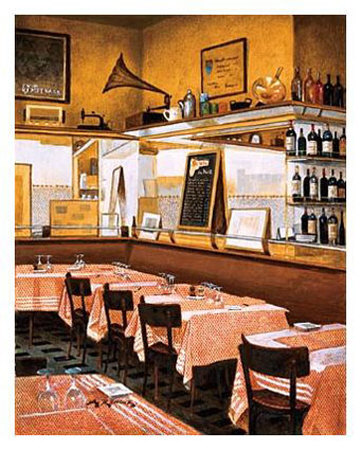 Music Cafe by Andre Renoux Pricing Limited Edition Print image