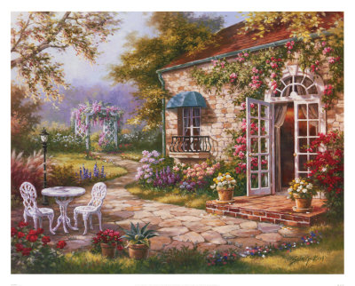 Spring Patio Ii by Sung Kim Pricing Limited Edition Print image