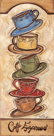 Café Espresso by Joy Alldredge Pricing Limited Edition Print image