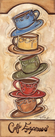 Cafe Espresso by Joy Alldredge Pricing Limited Edition Print image