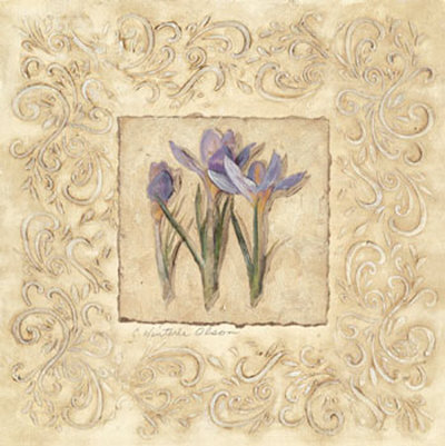 Iris Scroll by Charlene Winter Olson Pricing Limited Edition Print image
