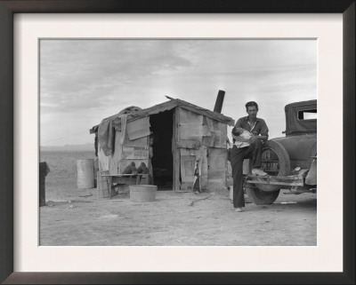 Migratory Mexican Field Worker's Home, Imperial Valley, California, C.1937 by Dorothea Lange Pricing Limited Edition Print image