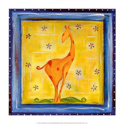 Gerry The Giraffe by Pam Staples Pricing Limited Edition Print image