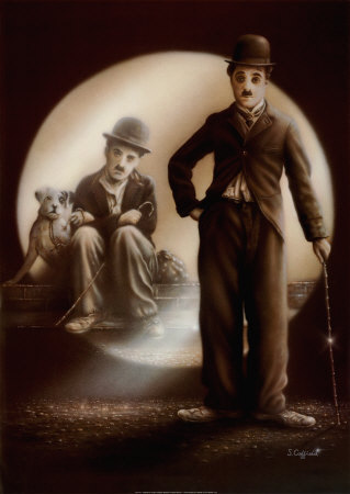 Charlie Chaplin by Stuart Coffield Pricing Limited Edition Print image