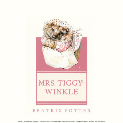 Mrs. Tiggy-Winkle by Beatrix Potter Pricing Limited Edition Print image