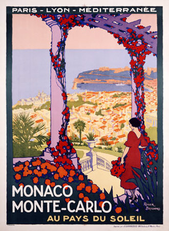 Monaco, Monte-Carlo by Roger Broders Pricing Limited Edition Print image
