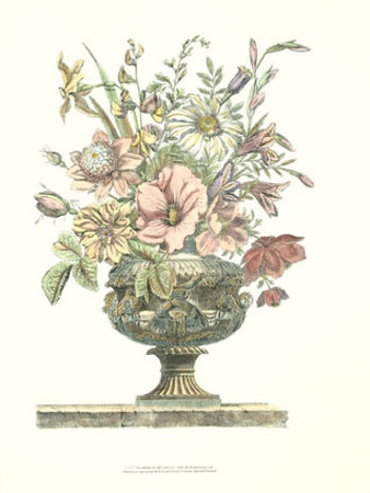 Flowers In An Urn Ii by Giovanni Battista Piranesi Pricing Limited Edition Print image