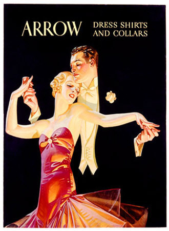 Arrow Dress Shirts And Collars by Joseph Christian Leyendecker Pricing Limited Edition Print image
