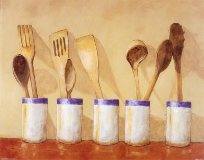 Kitchen Tools by Simon Parr Pricing Limited Edition Print image