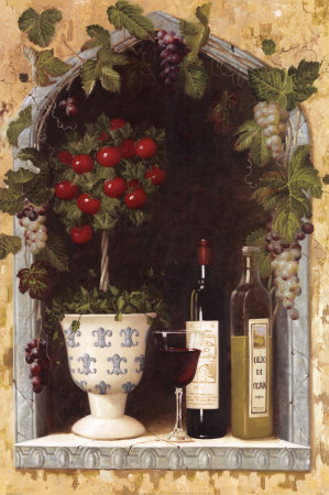 Olive Oil And Wine Arch Ii by Welby Pricing Limited Edition Print image