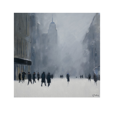 White Out, 5Th Avenue by Jon Barker Pricing Limited Edition Print image