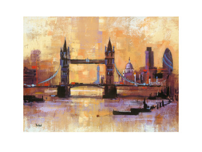 Tower Bridge, London by Colin Ruffell Pricing Limited Edition Print image