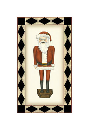 Jolly Santa by Jennifer Goldberger Pricing Limited Edition Print image