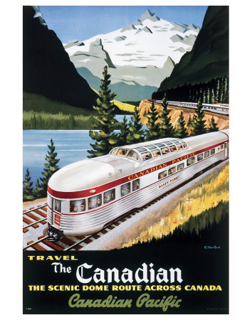 Canadian Pacific, The Scenic Dome Route by Gustav Klimt Pricing Limited Edition Print image