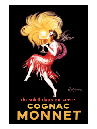 Cognac Monnet by Leonetto Cappiello Pricing Limited Edition Print image