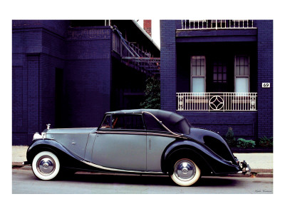 1938 Rolls Royce Convertible by Keith Vanstone Pricing Limited Edition Print image