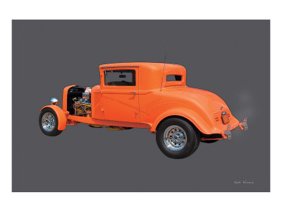 1932 Ford Tangerine Coupe by Keith Vanstone Pricing Limited Edition Print image