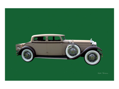 Tan Duesenberg by Keith Vanstone Pricing Limited Edition Print image