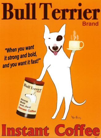 Bull Terrier Brand by Ken Bailey Pricing Limited Edition Print image
