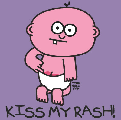 Kiss My Rash by Todd Goldman Pricing Limited Edition Print image