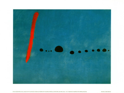 Blue Ii by Joan Miró Pricing Limited Edition Print image