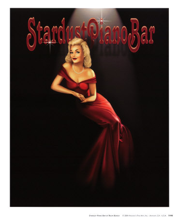 Stardust Piano Bar by Ralph Burch Pricing Limited Edition Print image