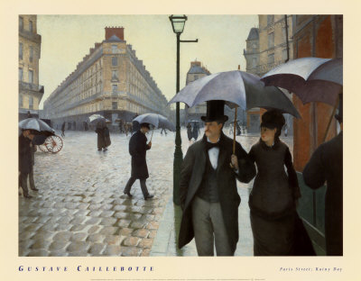 Paris Street Rainy Day by Gustave Caillebotte Pricing Limited Edition Print image