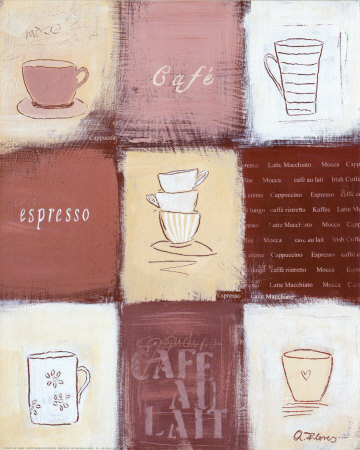 Café Au Lait by Anna Flores Pricing Limited Edition Print image