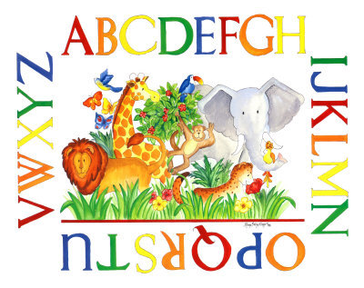 Jungle Alphabet by Marnie Bishop Elmer Pricing Limited Edition Print image