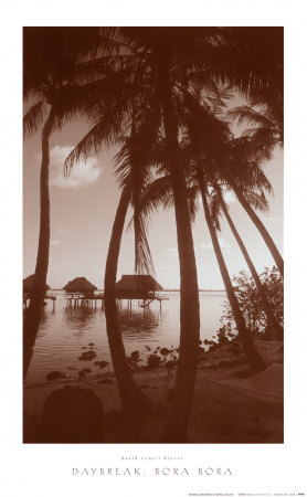 Daybreak, Bora Bora by David L. Kluver Pricing Limited Edition Print image