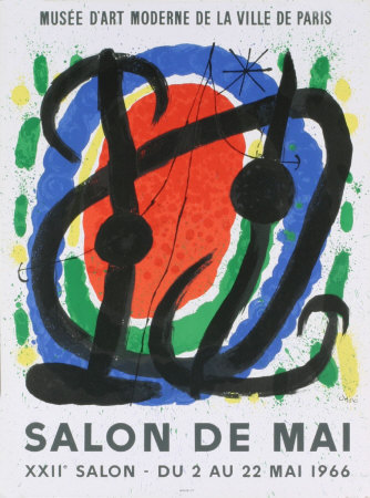 Salon De Mai, 1966 by Joan Miro Pricing Limited Edition Print image