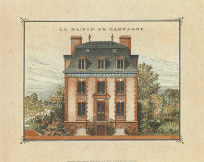 Maison De Campagne, Eure by Laurence David Pricing Limited Edition Print image