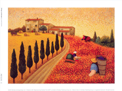 Village Landscape by Lowell Herrero Pricing Limited Edition Print image