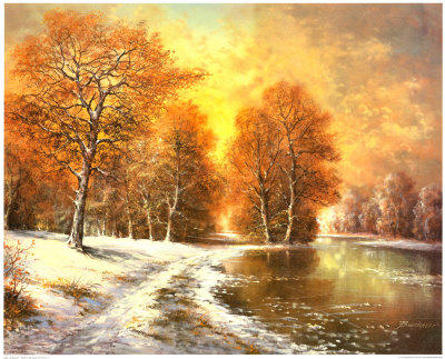 Winter In The Taiga by H. Buchner Pricing Limited Edition Print image