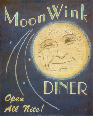 Moon Wink by Louise Max Pricing Limited Edition Print image