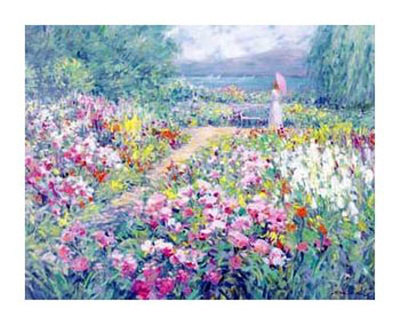 Garden By The Sea by Ron Mckee Pricing Limited Edition Print image