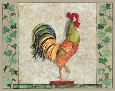Trophy Rooster Ii by Carolyn Shores-Wright Pricing Limited Edition Print image