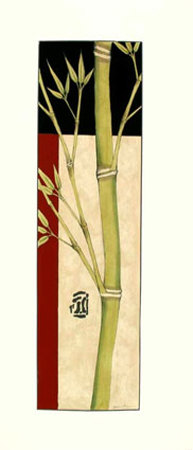 Meditative Bamboo Panel Iv by Jennifer Goldberger Pricing Limited Edition Print image