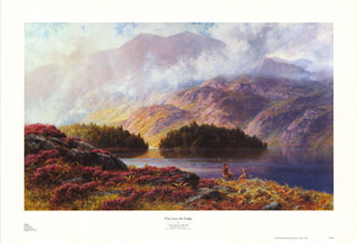 View From The Lodge by Charles Stuart Pricing Limited Edition Print image