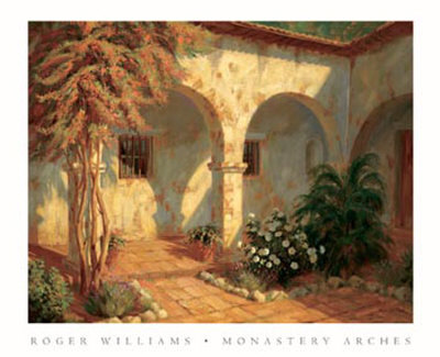 Monastery Arches by Roger Williams Pricing Limited Edition Print image