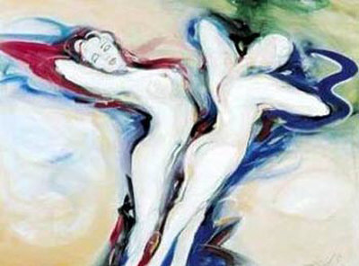Dreaming Nudes by Alfred Gockel Pricing Limited Edition Print image