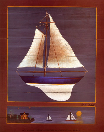 Pond Yacht Iv by Susan Clickner Pricing Limited Edition Print image