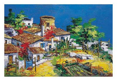 Colorful Island by Antonio Di Viccaro Pricing Limited Edition Print image