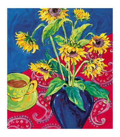 Sunflowers by Joyce Shelton Pricing Limited Edition Print image