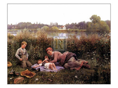 Noonday Repast by Daniel Ridgway Knight Pricing Limited Edition Print image