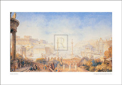 An Imaginative Reconstruction, Rome by Sir James Pennethorne Pricing Limited Edition Print image