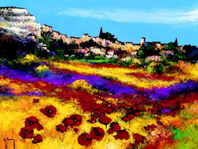 Dans Le Luberon by Roger Keiflin Pricing Limited Edition Print image
